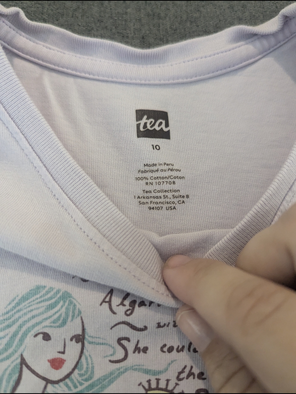 Tea Collection Mermaid Shirt - Picture 5 of 5